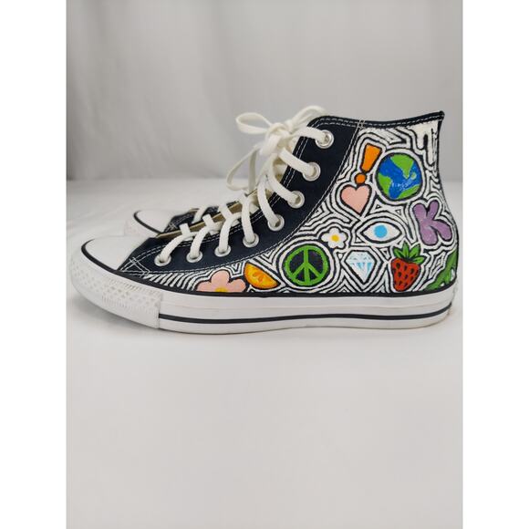Custom Designed Converse Chuck Taylor High Top Sneaker Multicolor Unisex - Picture 2 of 9